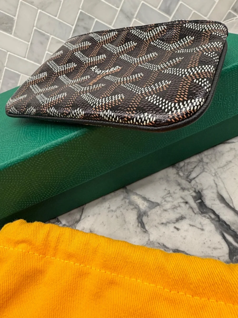 Goyard Nano Senat Key Pouch